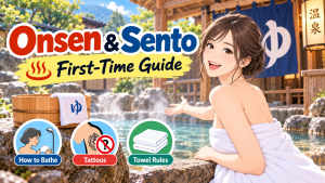 How to Use Japanese Onsen and Sento: Etiquette, Tattoos, and Towel Rules