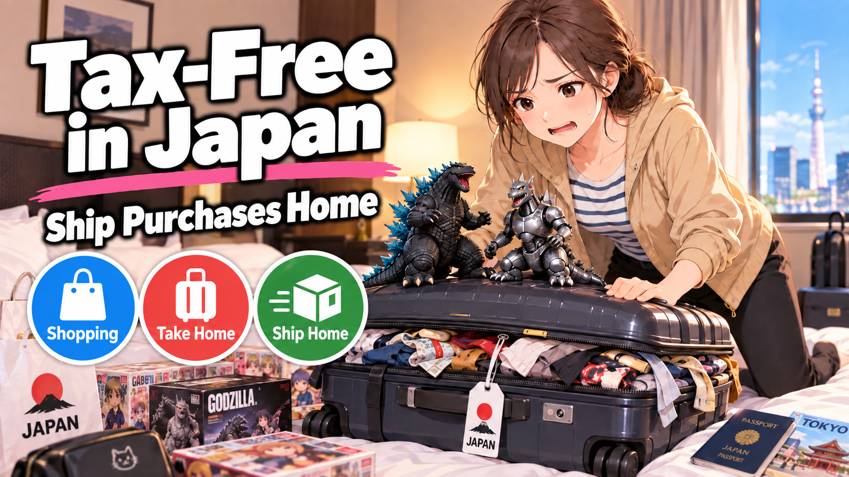 Tax-Free Shopping in Japan: How It Works and How to Ship Your Purchases Home [Updated for November 1, 2026]
