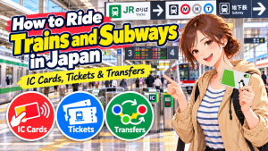 How to Ride Trains and Subways in Japan: IC Cards, Tickets & Transfers