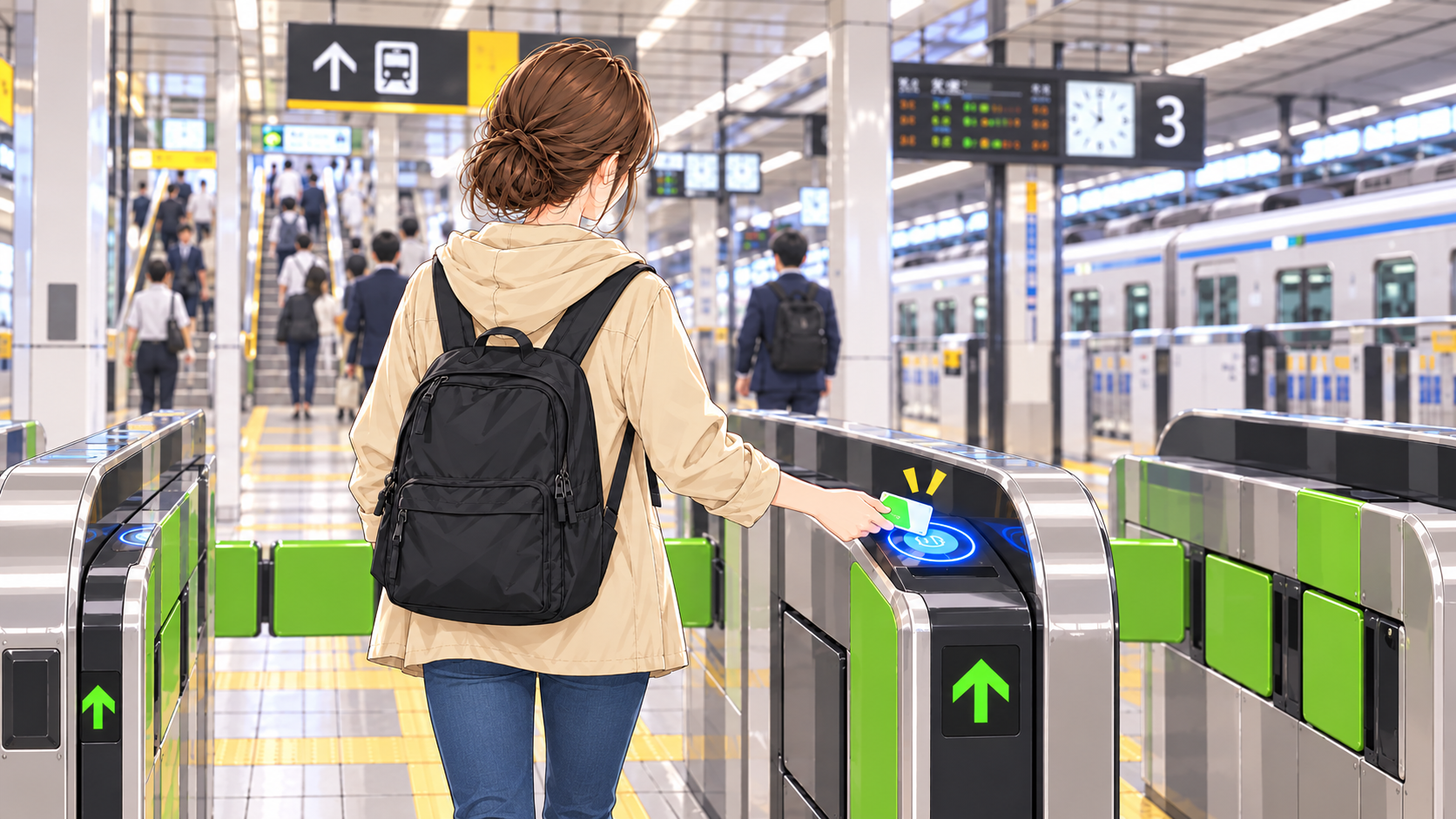 How to ride trains in Japan using an IC card
